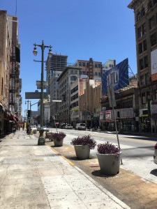 Streets of Los Angeles, photo taken August 2019--ironically Blade Runner's setting